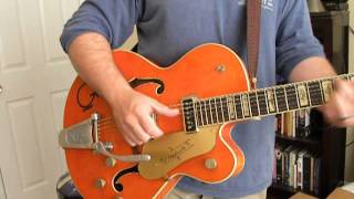 Video thumbnail for Gretsch 6120 DSW demo by Trey Hensley