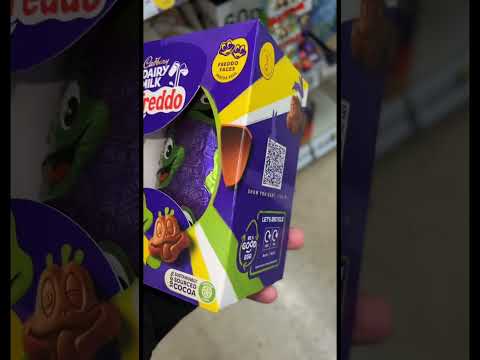 Cadbury dairy milk freddo frog Easter egg 🤍❤️ #fypシ #easter #cadbury #shorts #dairymilk #freddo #fy