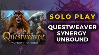 An upcoming fantasy card game! - Questweaver: Synergy Unbound Board Game Solo Gameplay | DaniCha