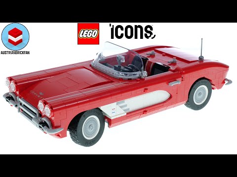 Vidéo LEGO Icons 10321 : Chevrolet Corvette C1