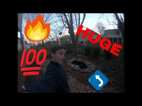 BUILDING MY DREAM POND AT AGE 12 (TOOK ME 32 HOURS STRAIGHT)