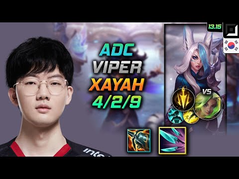 Xayah Adc Build Viper Navori Quickblades Lethal Tempo - LOL KR GrandMaster Patch 13.15