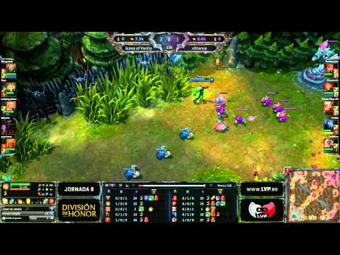 División de Honor LoL - Partido 29 - x6tence vs Icons of Vanity - League of Legends