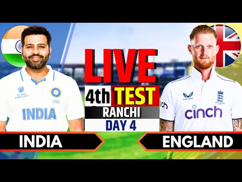 India vs England, 4th Test, Day 4 | India vs England Live Match | IND vs ENG Live Score & Commentary