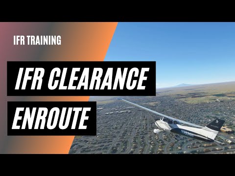How to Get an IFR Clearance Enroute | Picking up IFR Clearance | Pop Up IFR Clearance
