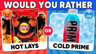 Would You Rather...? HOT or COLD Edition 🥵🥶 Quiz Kingdom