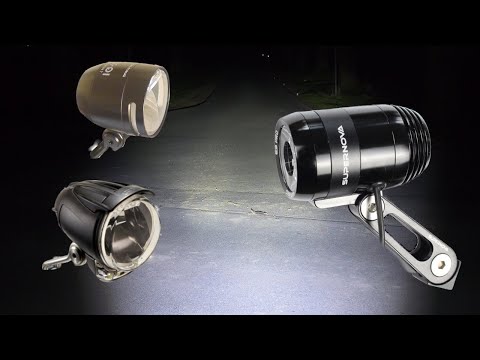 Supernova E3 Pro 2 + BUMM Lampen verbessert? Dynamolampen im Test