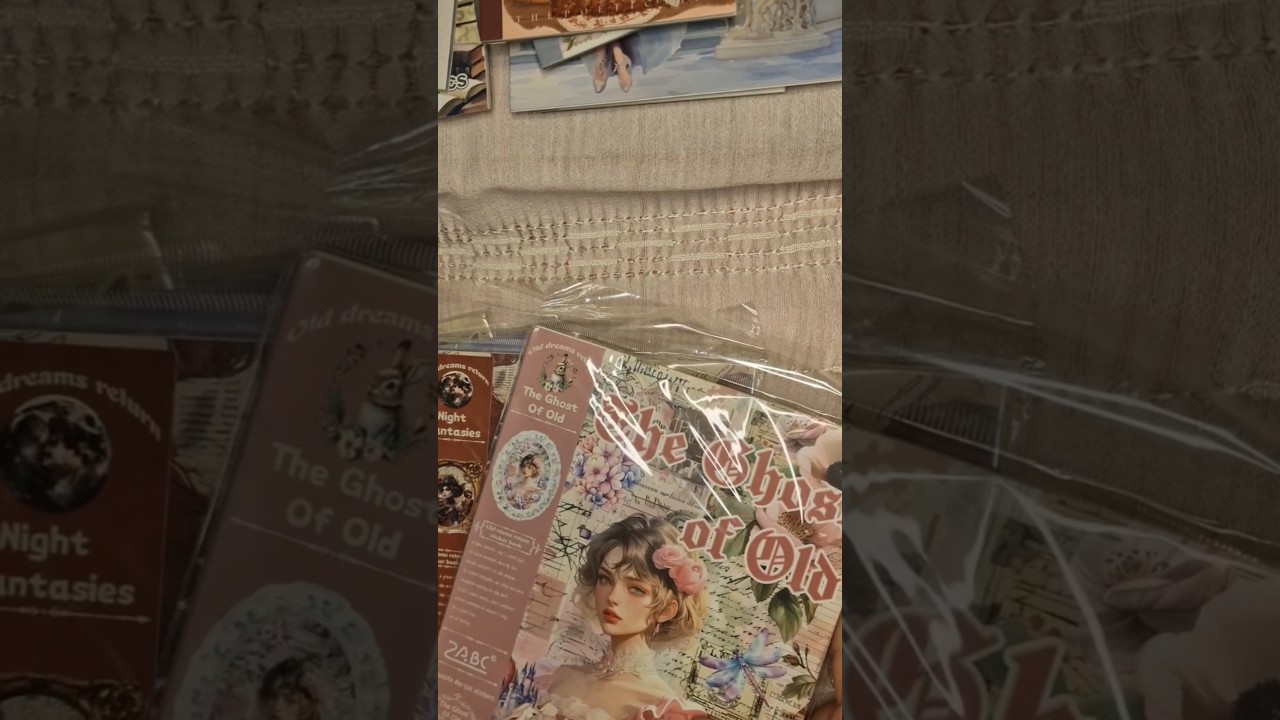 Sticker books that I ❤️ #journaling #scrapbooking #aesthetic #stickers #vintage #asmr #asmrsounds