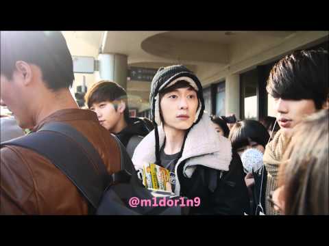 111204 Boyfriend @Gimpo airport, back from Tokyo
