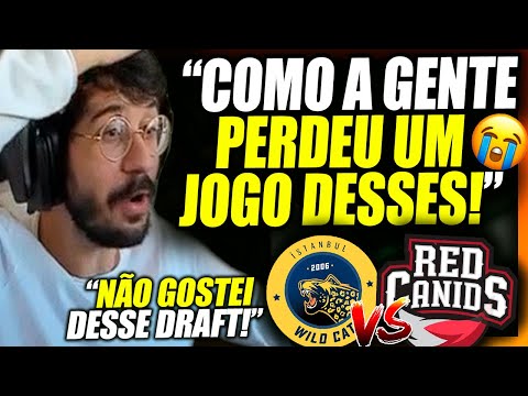 REVOLTA, TOCKERS, YANG E THEUSMA COMENTAM SOBRE A DERROTA DA RED CANIDS VS WILDCATS