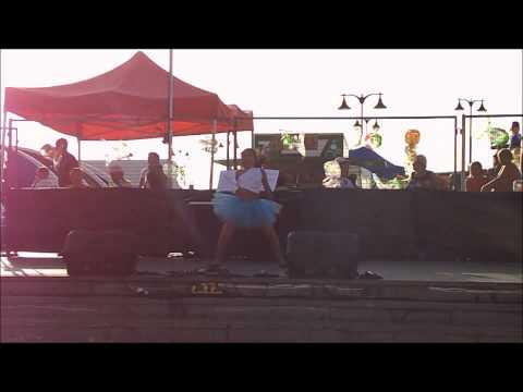 Leila(Purpurina Star) en el Festival del CD Once Piratas(Puerto de la cruz)