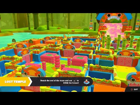 Fall Guys Lost Temple Speed Run