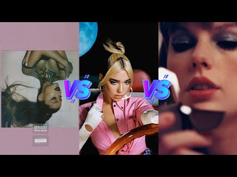 Thank u, Next(Ariana Grande) vs Future Nostalgia(Dua Lipa) vs Midnights(Taylor Swift) - Album Battle