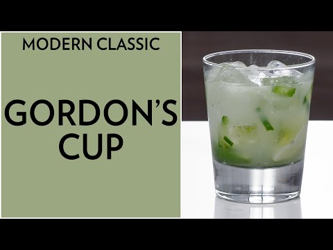 Gordon’s Cup – The Educated Barfly