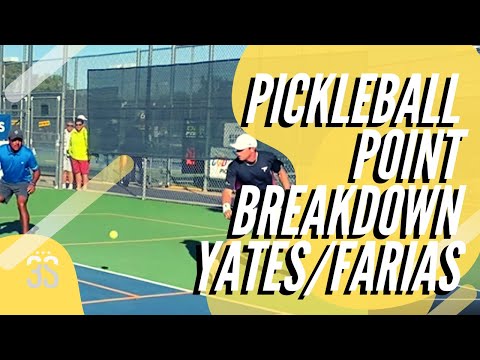 Professional Pickleball Point Breakdown: Yates/Farias PPA Mesa 2020