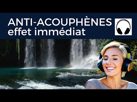 Anti Acouphènes bruit blanc de cascade HD