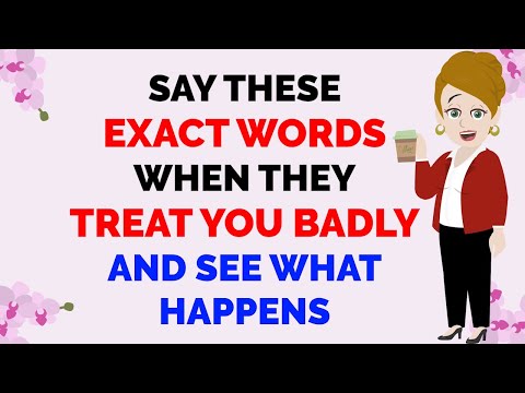 Abraham Hicks ~ SAY THESE EXACT WORDS WHEN THEY TREAT YOU BADLY ★🧡AND SEE WHAT HAPPENS🧡★