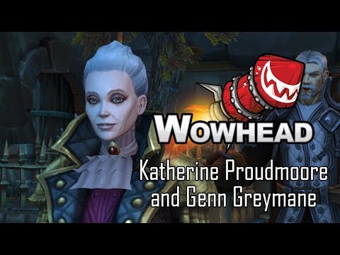 Katherine Proudmoore and Genn Greymane