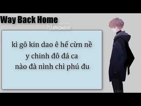 Way Back Home – SHAUN 🌸 Phiêm Âm Tiếng Việt Phiên bản lầy