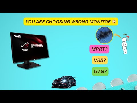 1. Exploring Monitor Technology: Understanding MPRT vs GTG vs VRB🧐