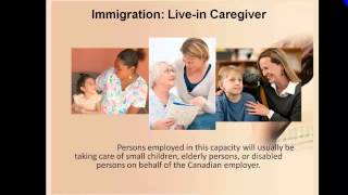 Alberta legal counsel for live in caregiver
