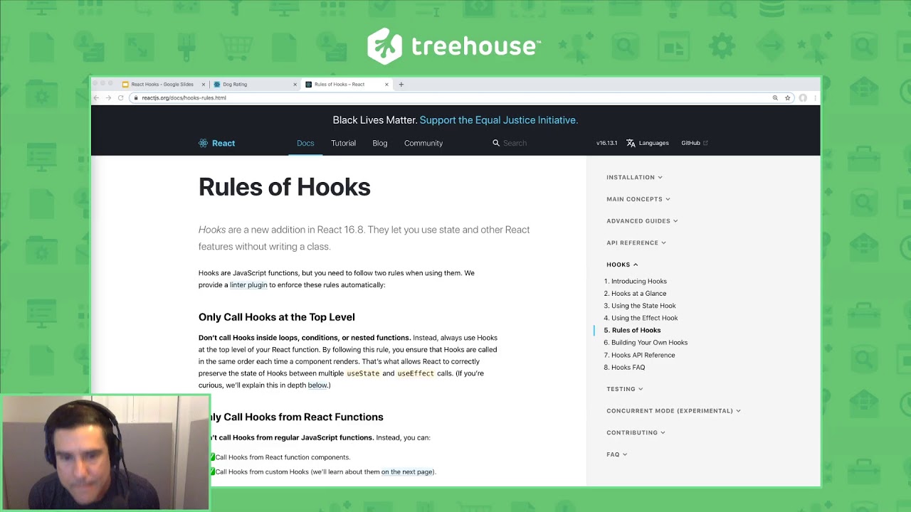 Refactoring with React Hooks Tutorial with Guil Hernandez