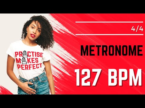 💪 🎼 METRONOME 127 BPM 4/4