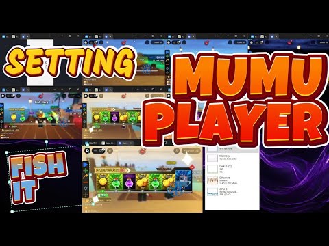 TUTORIAL SETTING EMULATOR MUMU PLAYER UNTUK FISH IT ROBLOX