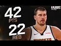 Nikola Jokić S MONSTER 42 PT DOUBLE DOUBLE In Game 1 May 5 2025
