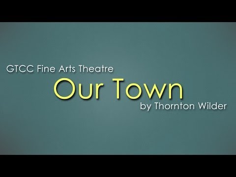 GTCC Fine Arts Theatre presents "Our Town" --Actor Interviews