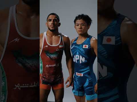 🔥IT’S A REMATCH🔥 of the 65kg Paris Olympics final!AMOUZAD 🇮🇷 VS KIYOOKA 🇯🇵Who wins it this time? 🤼