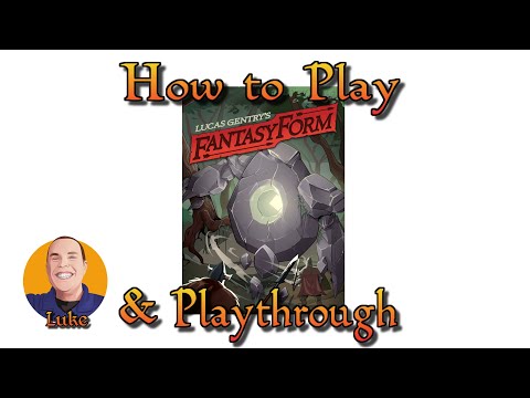 FantasyForm by Button Shy (Lore, Tutorial, and full Playthrough)