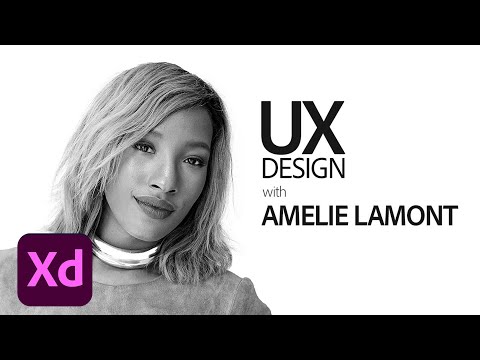 Live UI/UX Design with Amélie Lamont - hosted by Michael Chaize 1/3 | Adobe Creative Cloud