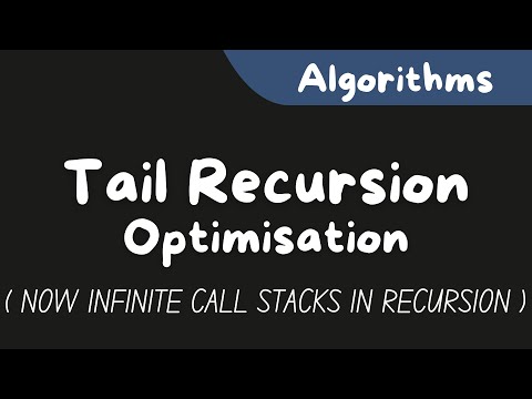 Tail Recursion Optimisation
