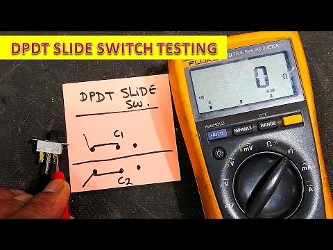 {923} How to test dpdt slide switch