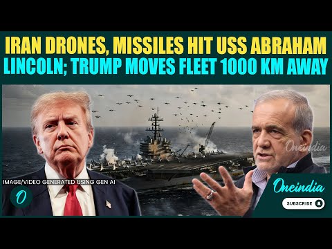 Big BREAKING: Iran HITS USS Abraham With Drones & Missiles; Trump Pulls Aircraft Carrier Far Away