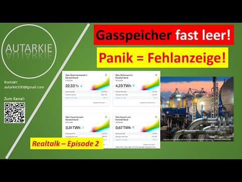 Gasspeicher leeren sich: Keine Panik? Realtalk #2 | 501. Folge