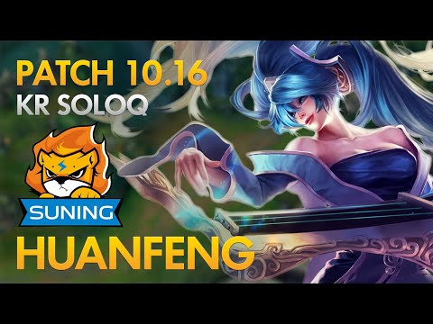 Suning Huanfeng - Bot Lane : Sona  vs Ashe - KDA 14/4/16  (Duo Bot with Suning SwordArt playing Lux)