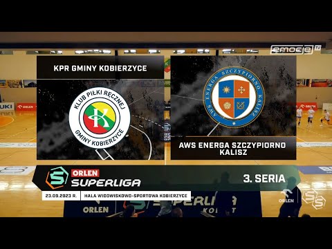 3. seria: KPR Gminy Kobierzyce - AWS Energa Szczypiorno Kalisz SKRÓT