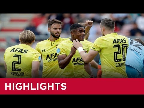 Highlights FC Emmen - AZ | Eredivisie