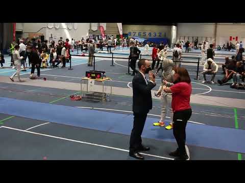 Canadian Nationals 2022 SWS - L4 - Xiaohan Chen v Danielle Burghgraef