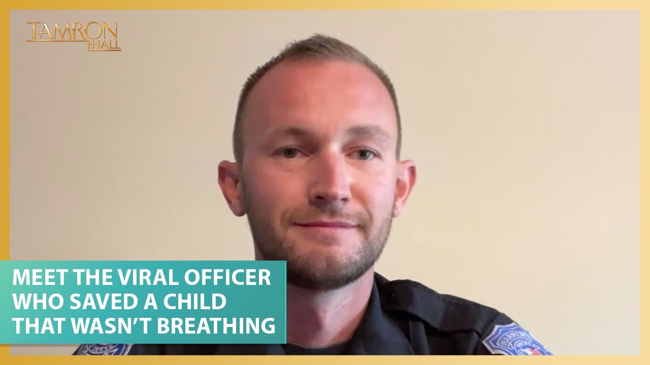 Viral Michigan Officer Who Saved Child That Was Not Breathing Joins the Show!