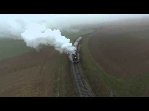Dampf im Nebel - Lokalbahn Ernstbrunn 93.1420 - 4K 2160p