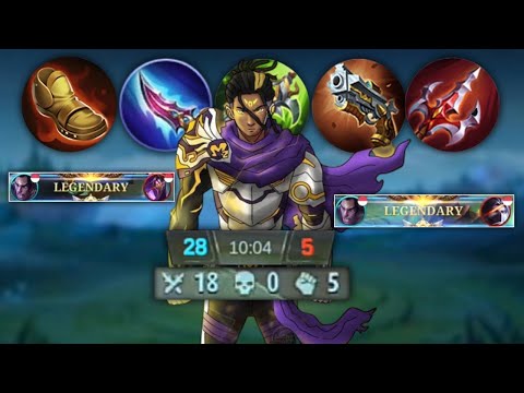 TOP GLOBAL BRODY 10 MINS 18 KILL IN MYTHICAL GLORY!! - Mobile Legends