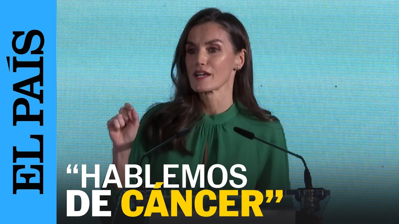 La REINA LETIZIA interviene en un acto con motivo del Día Mundial contra el Cáncer | EL PAÍS