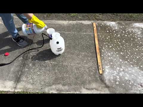 30 Second Outdoor Cleaner vs Bleach