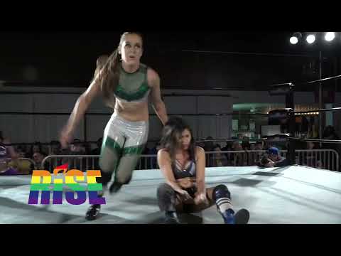 Charli Evans and Jessica Troy with Zoe Lucas vs. Ashley Vox and Delmi Exo from RISE - LEGENDARY
