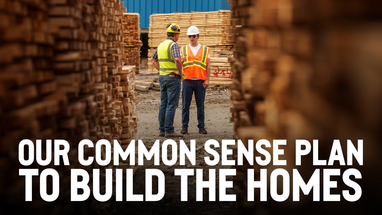 Our common sense plan to build the homes