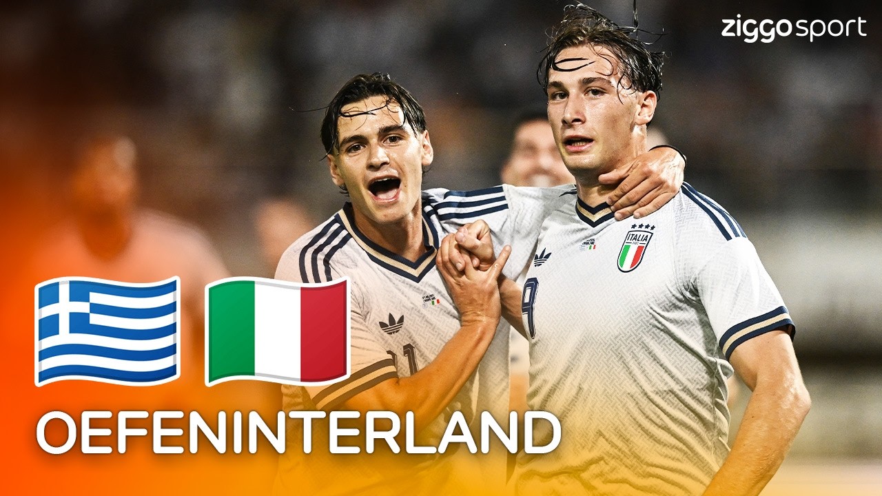 ESPOSITO DOET HET VOOR DE JONKIES VAN ITALIË!! 🔥🥵 | Griekenland vs Italië | Oefenwedstrijd 2025/26
