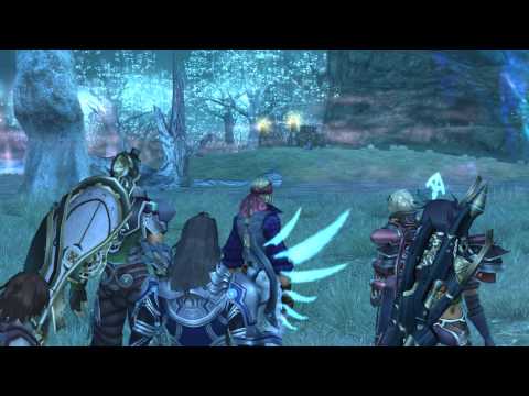 (Wii) Xenoblade Chronicles HD Cutscene 044b - Nopon Merchant Camp - ENGLISH